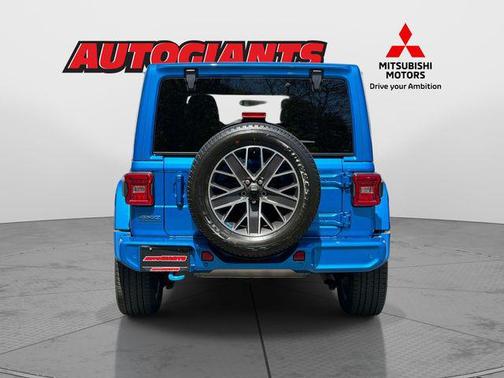 Hydro Blue Pearlcoat 2023 Jeep Wrangler 4xe Sahara High Altitude