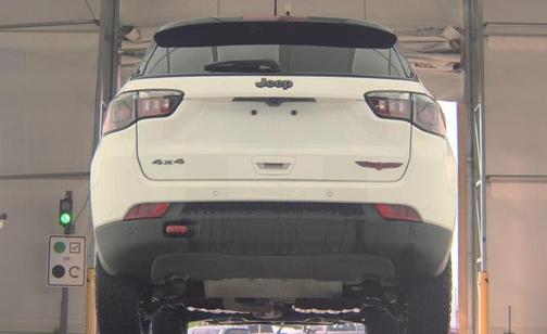 Bright White Clearcoat 2025 Jeep Compass Trailhawk
