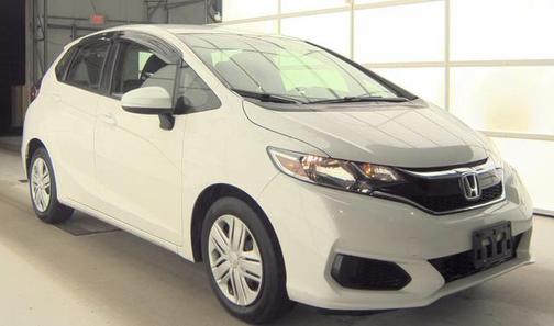 Platinum White Pearl 2019 Honda Fit LX