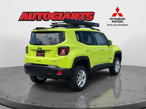 Hypergreen Clearcoat 2018 Jeep Renegade Latitude