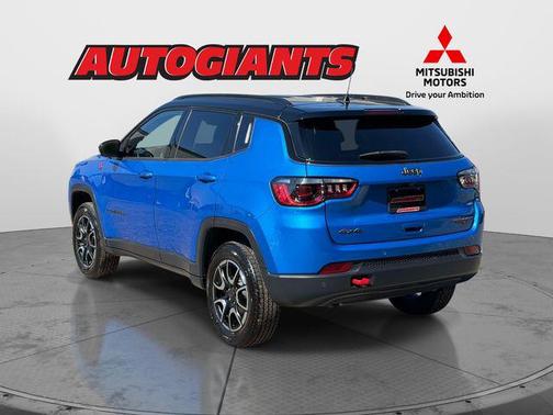 Hydro Blue Pearlcoat 2025 Jeep Compass Trailhawk