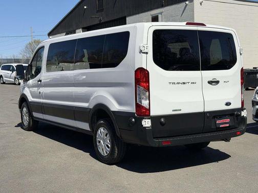 Oxford White 2024 Ford Transit-350 XLT