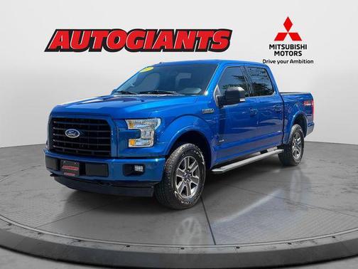 Lightning Blue 2017 Ford F-150 XLT