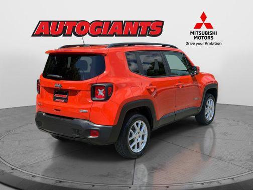 Omaha Orange Clearcoat 2021 Jeep Renegade Latitude