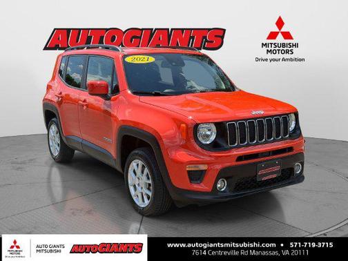 Omaha Orange Clearcoat 2021 Jeep Renegade Latitude