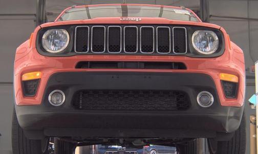 Omaha Orange Clearcoat 2021 Jeep Renegade Latitude