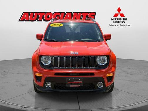 Omaha Orange Clearcoat 2021 Jeep Renegade Latitude