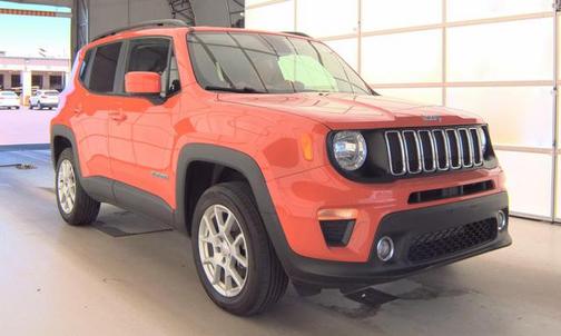 Omaha Orange Clearcoat 2021 Jeep Renegade Latitude
