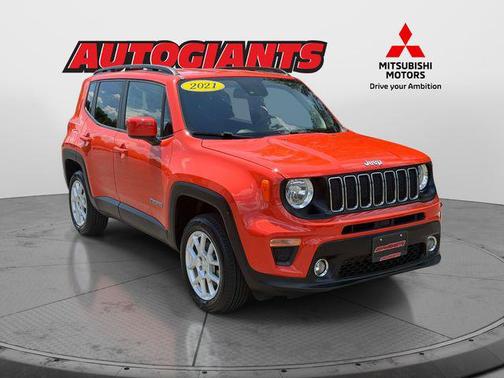 Omaha Orange Clearcoat 2021 Jeep Renegade Latitude