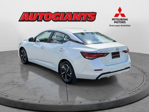 Aspen White Tricoat 2024 Nissan Sentra SV