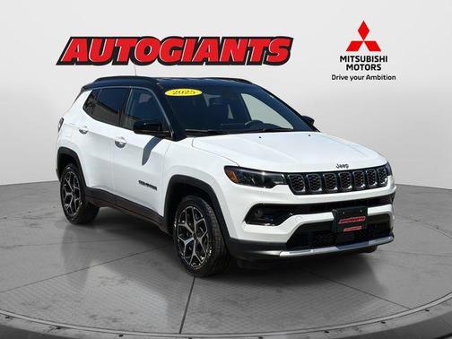 Bright White Clearcoat 2025 Jeep Compass Limited