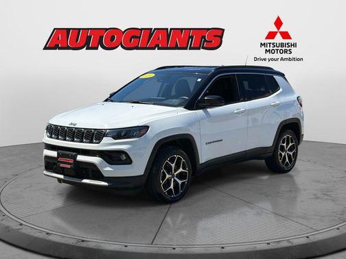 Bright White Clearcoat 2025 Jeep Compass Limited