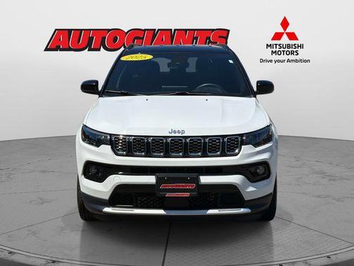 Bright White Clearcoat 2025 Jeep Compass Limited