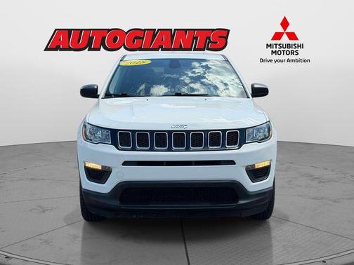 White Clearcoat 2018 Jeep Compass Sport