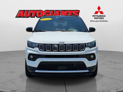 Bright White Clearcoat 2025 Jeep Compass Limited