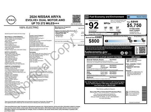 2024 Nissan ARIYA EVOLVE+