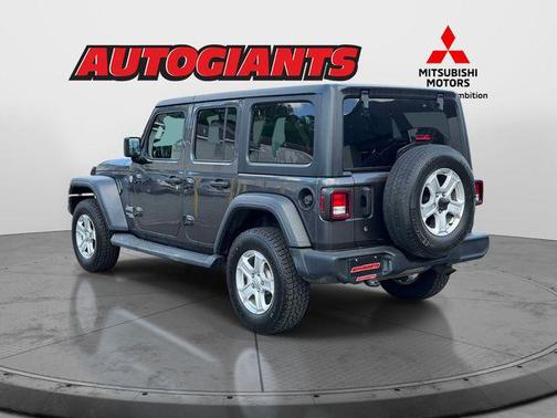 Granite Crystal Metallic Clearcoat 2020 Jeep Wrangler Unlimited Sport