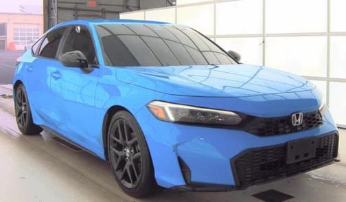 Boost Blue Pearl 2025 Honda Civic Sport