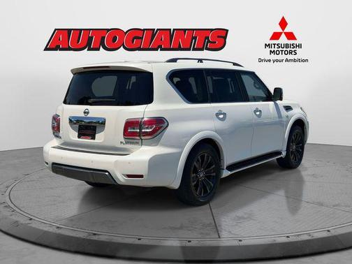 Pearl White Tricoat 2019 Nissan Armada Platinum