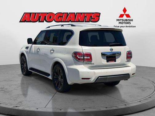 Pearl White Tricoat 2019 Nissan Armada Platinum