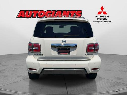 Pearl White Tricoat 2019 Nissan Armada Platinum