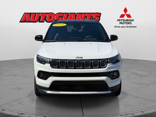 Bright White Clearcoat 2025 Jeep Compass Limited