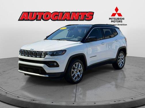 Bright White Clearcoat 2025 Jeep Compass Limited