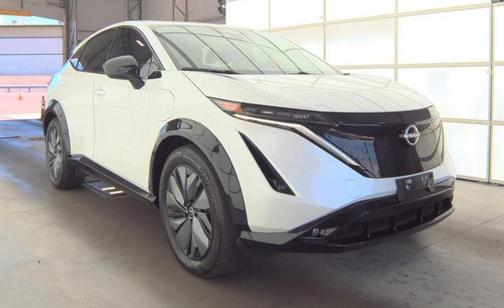 Everest White Pearl Tricoat 2024 Nissan ARIYA EVOLVE+