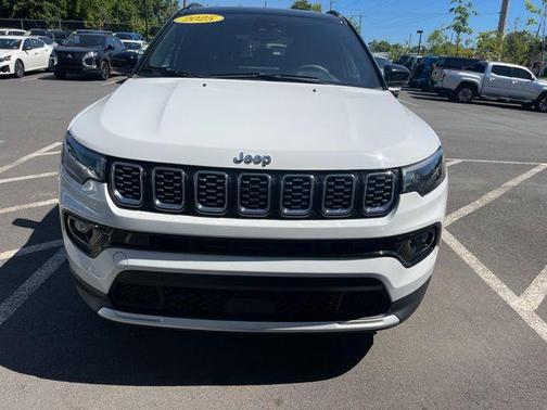 Bright White Clearcoat 2025 Jeep Compass Limited