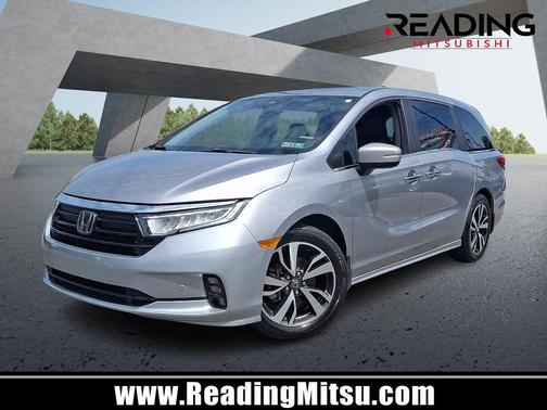 Silver 2022 Honda Odyssey Touring