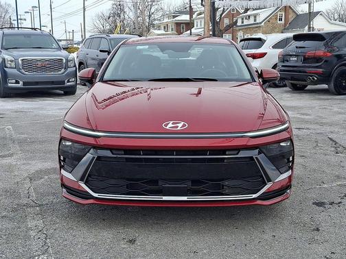 Ultimate red 2024 Hyundai SONATA Hybrid SE