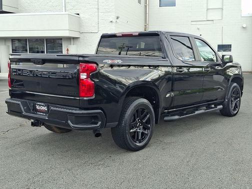 Black 2023 Chevrolet Silverado 1500 Custom
