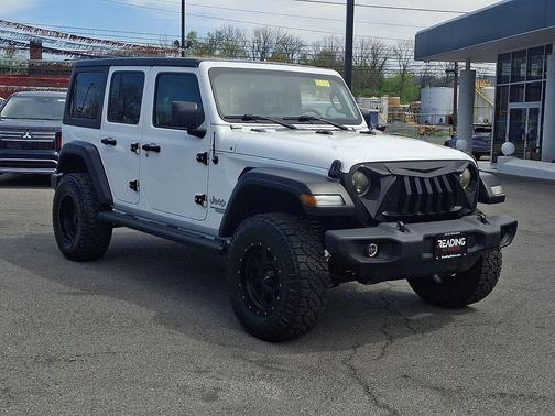 Bright White Clearcoat 2019 Jeep Wrangler Unlimited Sport