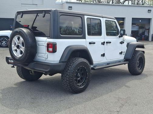 Bright White Clearcoat 2019 Jeep Wrangler Unlimited Sport