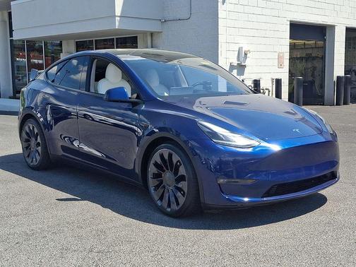 Deep Blue Metallic 2022 Tesla Model Y Performance Dual Motor All-Wheel Drive