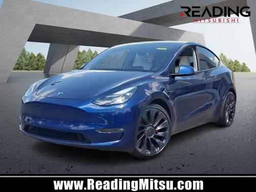 Deep Blue Metallic 2022 Tesla Model Y Performance Dual Motor All-Wheel Drive