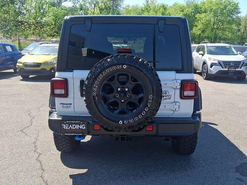 Bright White Clearcoat 2023 Jeep Wrangler 4xe Base