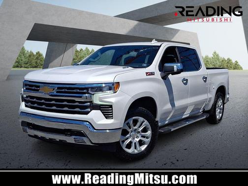 White 2022 Chevrolet Silverado 1500 LTZ