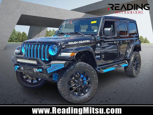 Black Clearcoat 2023 Jeep Wrangler 4xe Sahara