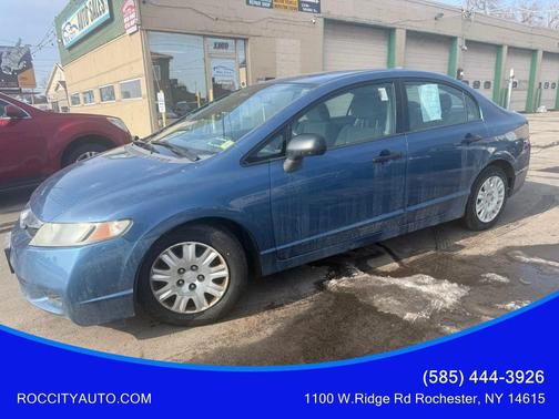 Blue 2009 Honda Civic DX-VP