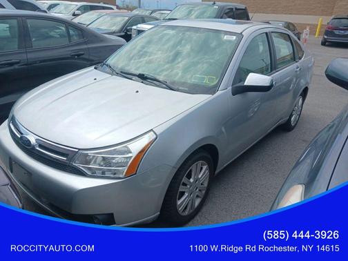 Silver 2010 Ford Focus SEL