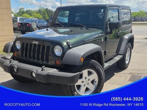 Green 2011 Jeep Wrangler Sport