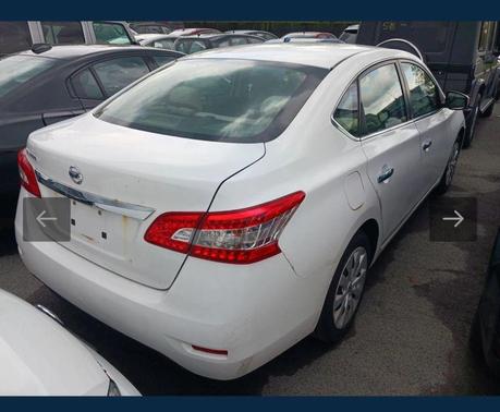Silver 2015 Nissan Sentra S