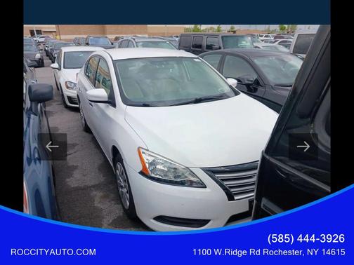 Silver 2015 Nissan Sentra S