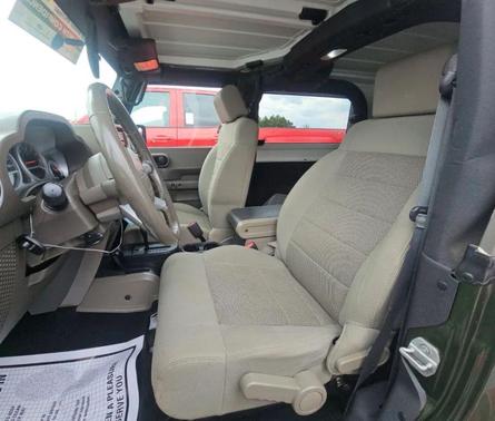 Green 2008 Jeep Wrangler Sport