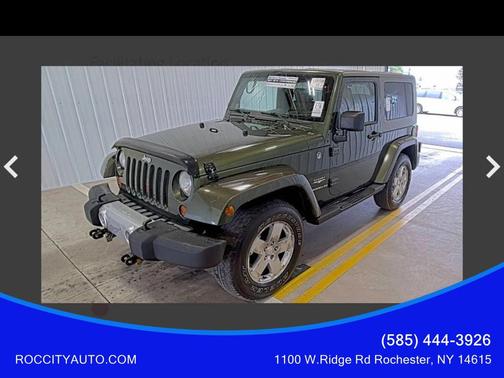 Green 2008 Jeep Wrangler Sport