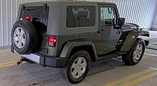 Green 2008 Jeep Wrangler Sport