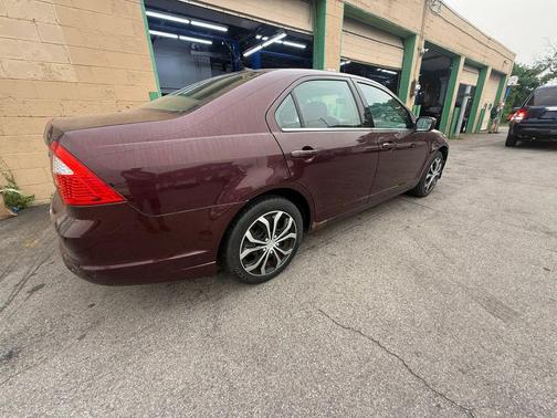 Burgundy 2011 Ford Fusion SE