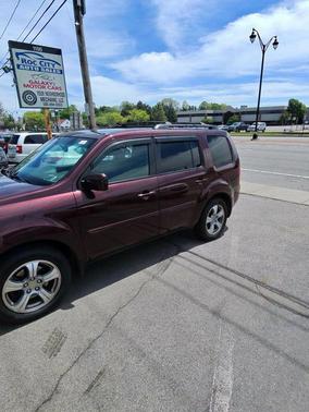Burgundy 2014 Honda Pilot EX-L