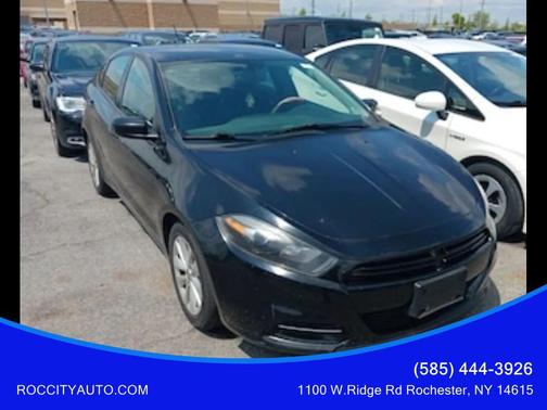 Black 2014 Dodge Dart SXT